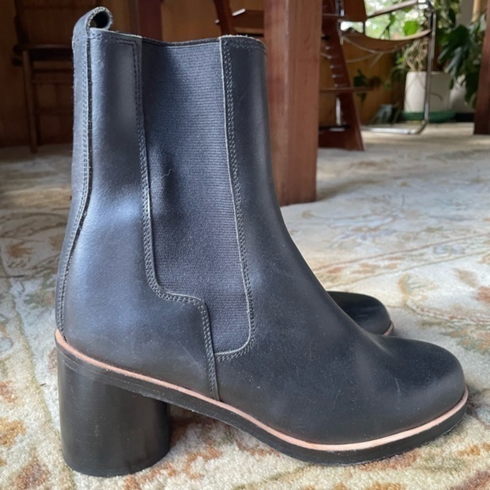 Anthropologie Leather Boots